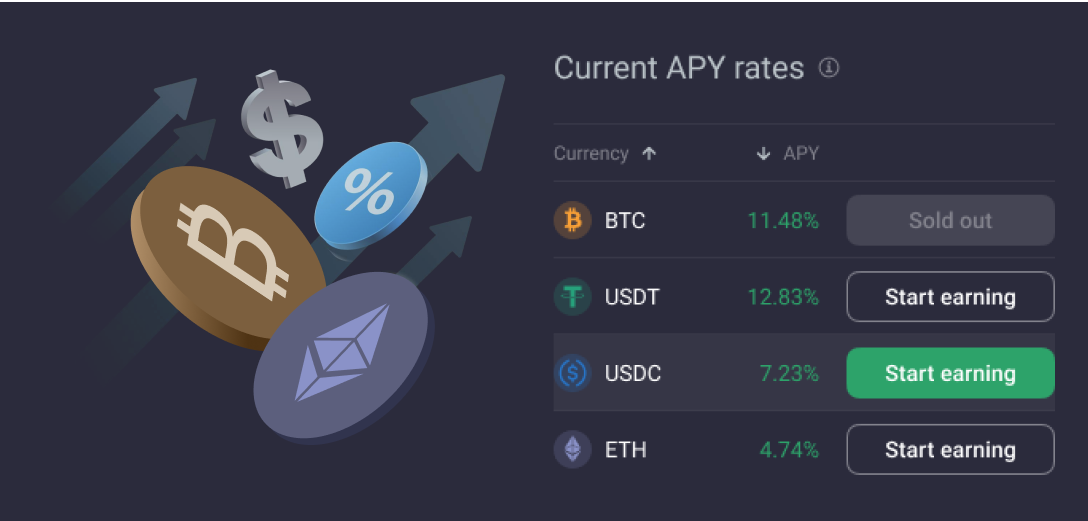 Earn Interest